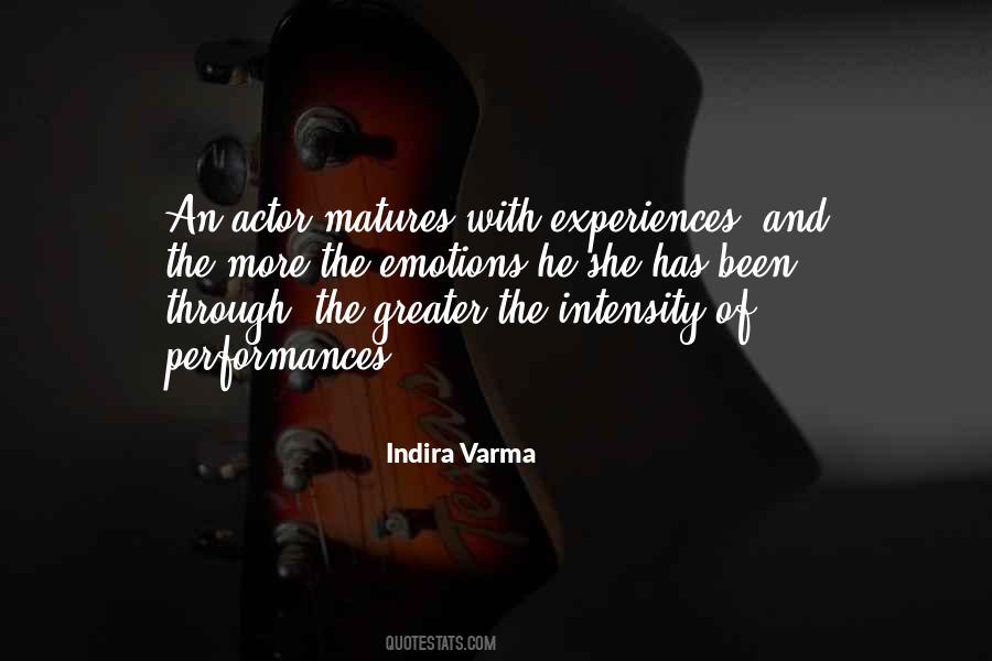 Indira Varma Quotes #799429