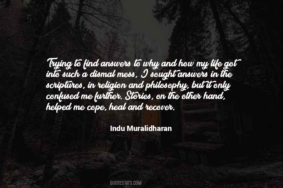 Indu Muralidharan Quotes #242542