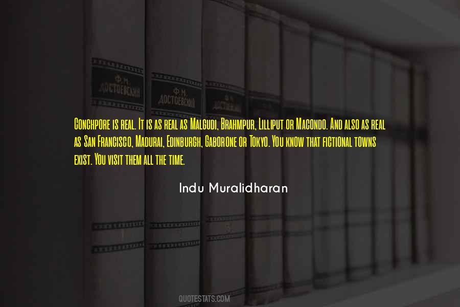 Indu Muralidharan Quotes #703617