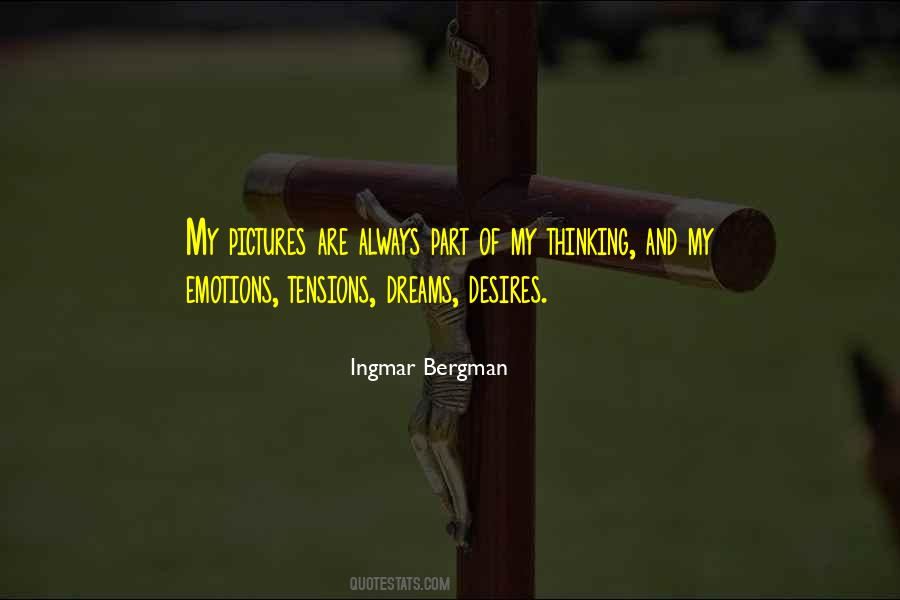 Ingmar Bergman Quotes #1733680