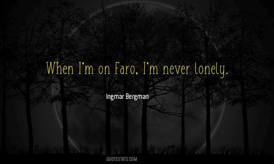 Ingmar Bergman Quotes #709112