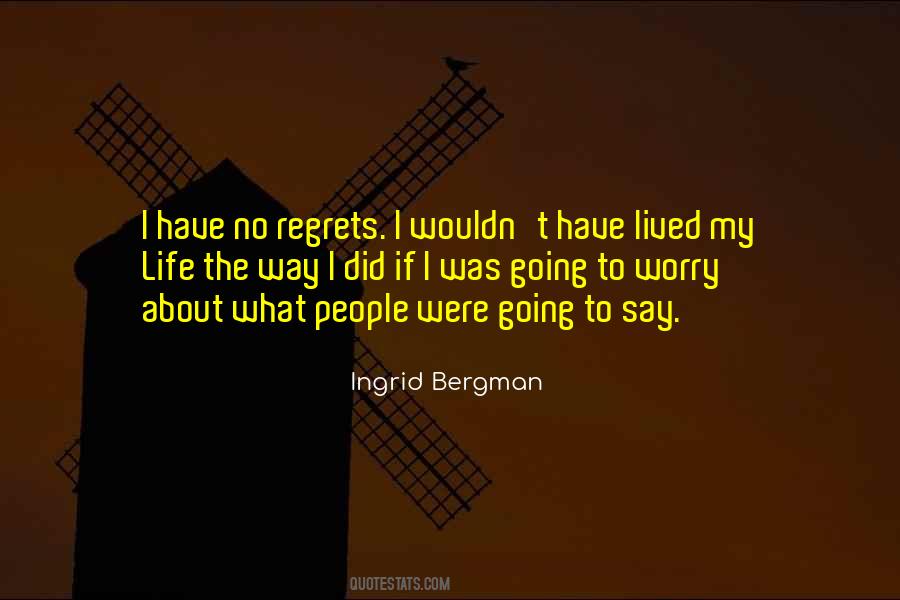 Ingrid Bergman Quotes #1796961