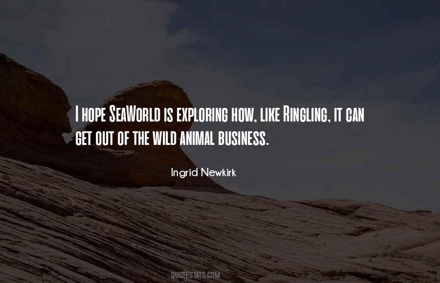 Ingrid Newkirk Quotes #1144914
