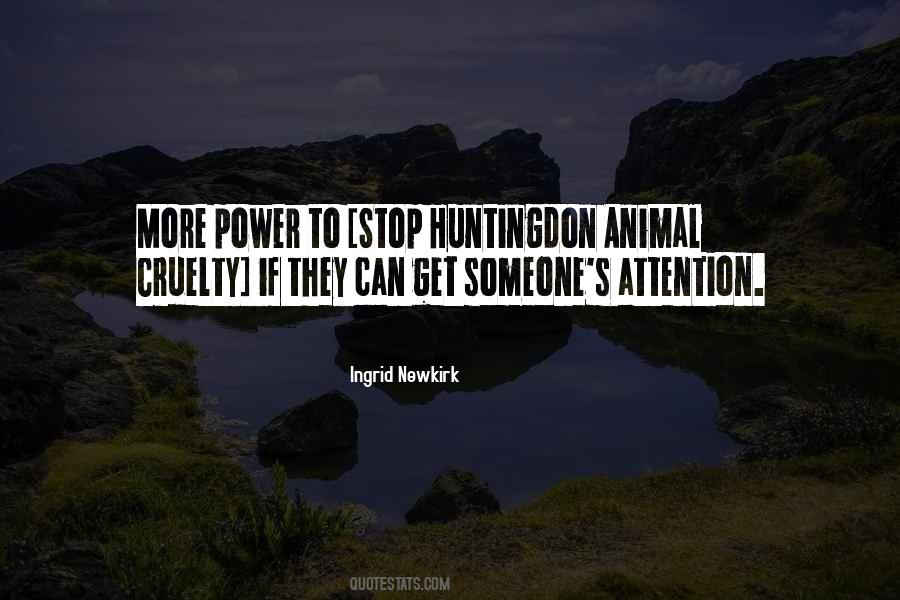 Ingrid Newkirk Quotes #817906