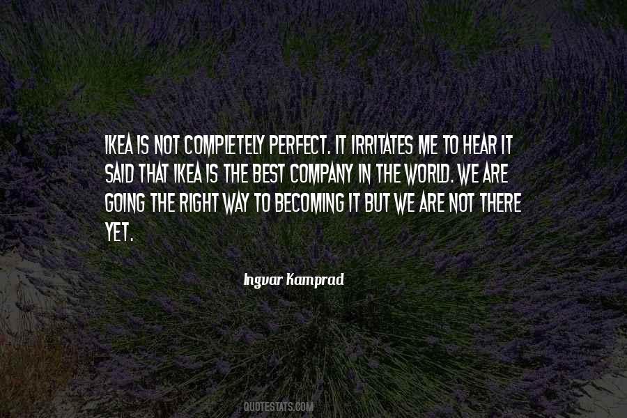 Ingvar Kamprad Quotes #966348