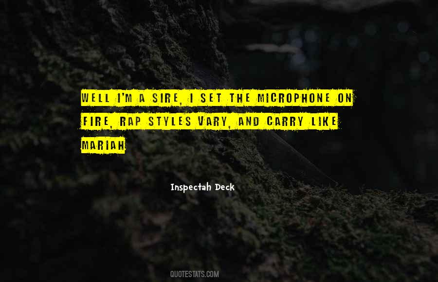 Inspectah Deck Quotes #512473