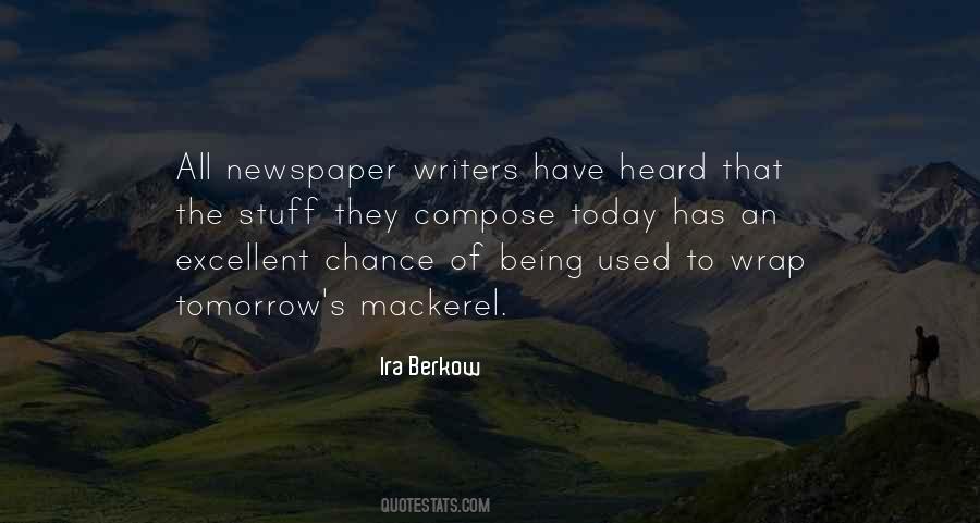 Ira Berkow Quotes #1008335