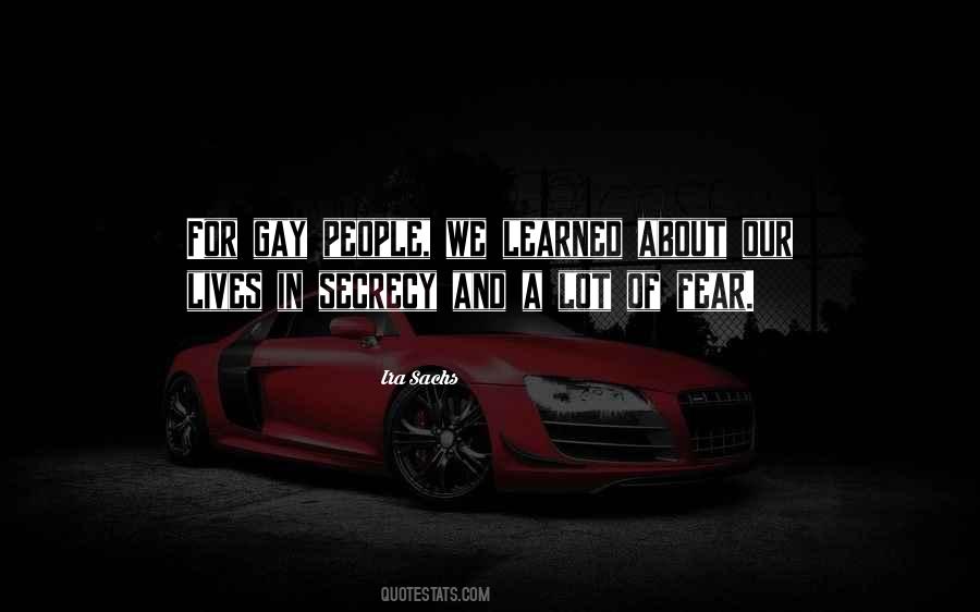 Ira Sachs Quotes #1461940