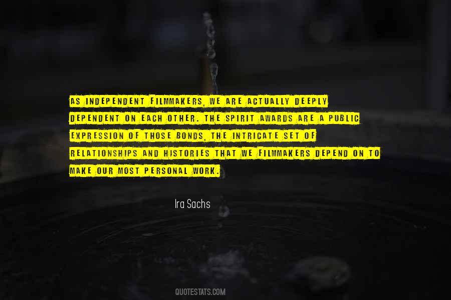 Ira Sachs Quotes #1604423