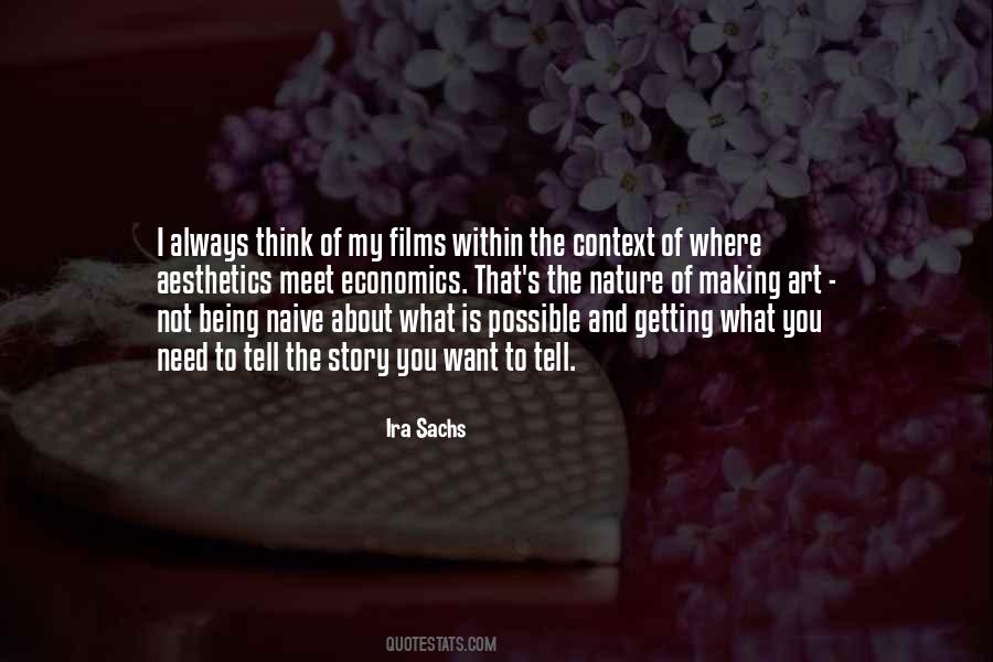 Ira Sachs Quotes #22256