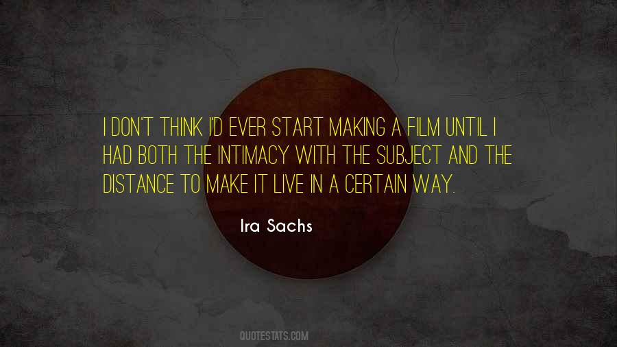 Ira Sachs Quotes #374239