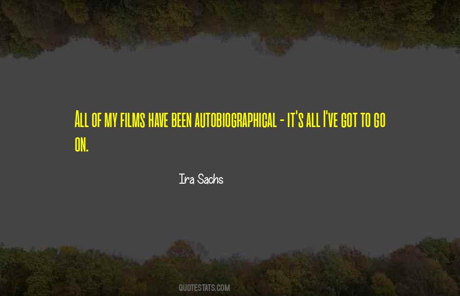 Ira Sachs Quotes #711027