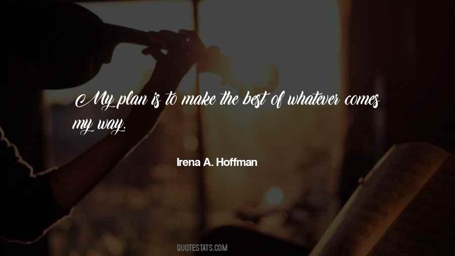 Irena A. Hoffman Quotes #1034567