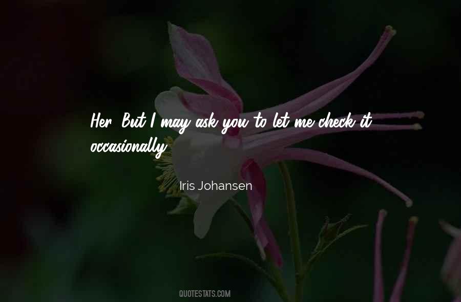Iris Johansen Quotes #607243