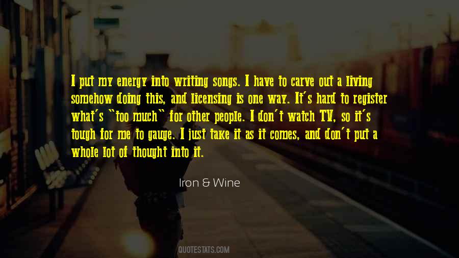 Iron & Wine Quotes #1739604