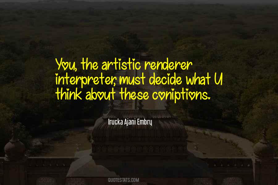 Irucka Ajani Embry Quotes #1738928 Irucka Ajani Embry Quotes #1738928