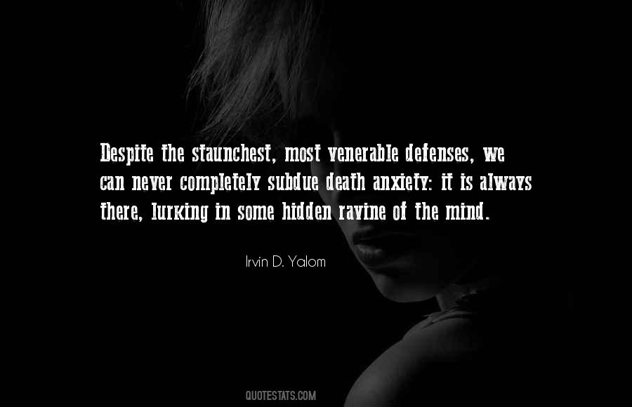 Irvin D. Yalom Quotes #1314258