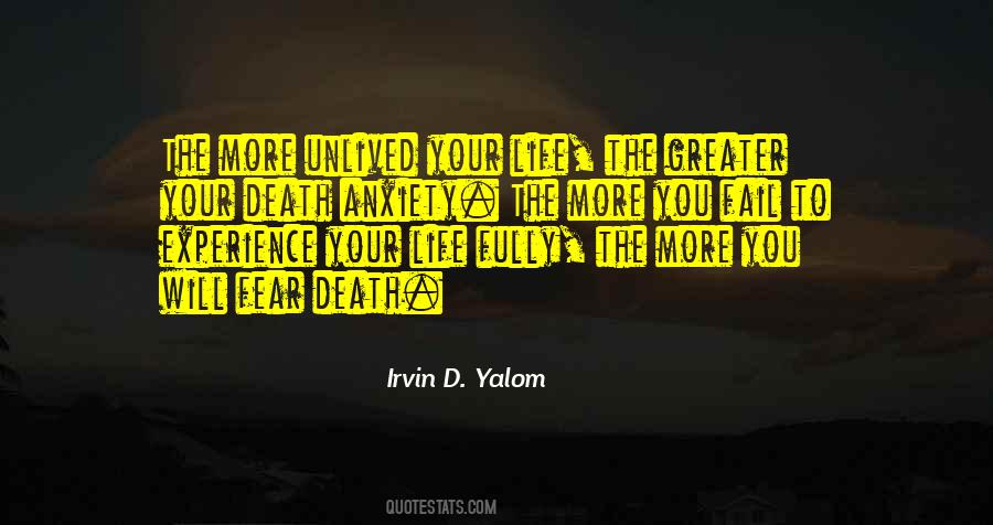 Irvin D. Yalom Quotes #713955