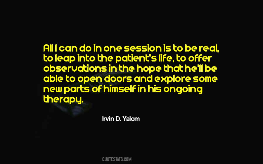 Irvin D. Yalom Quotes #781433