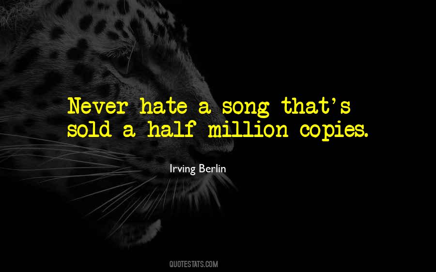 Irving Berlin Quotes #1763892