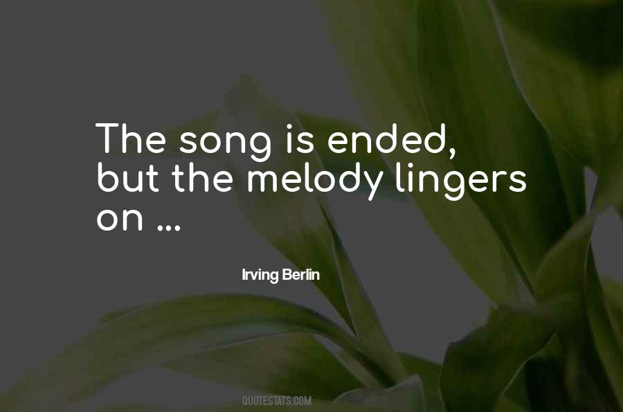 Irving Berlin Quotes #823725