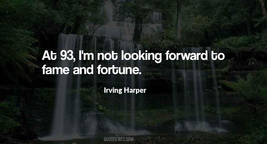 Irving Harper Quotes #1811530