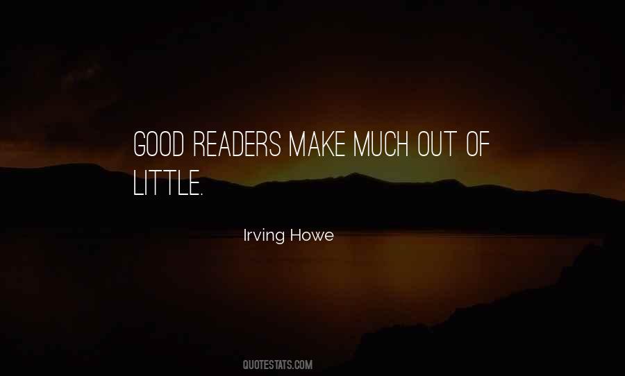 Irving Howe Quotes #1659541