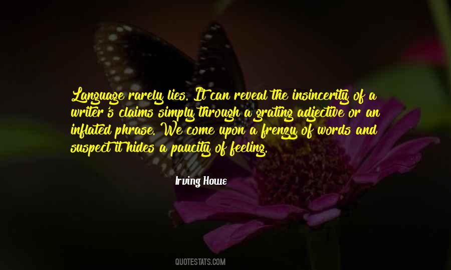 Irving Howe Quotes #283384