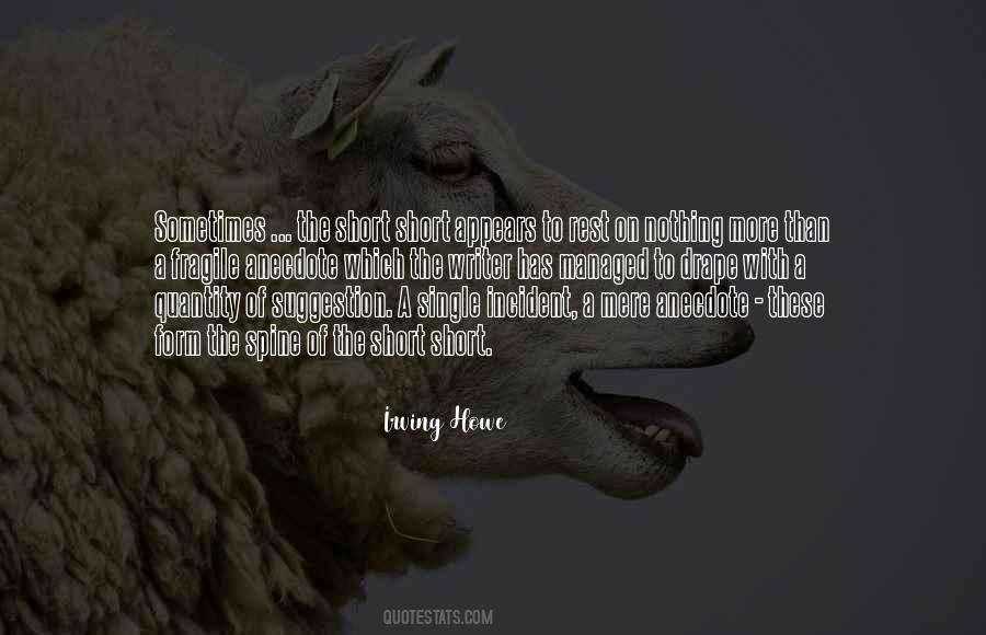 Irving Howe Quotes #34409