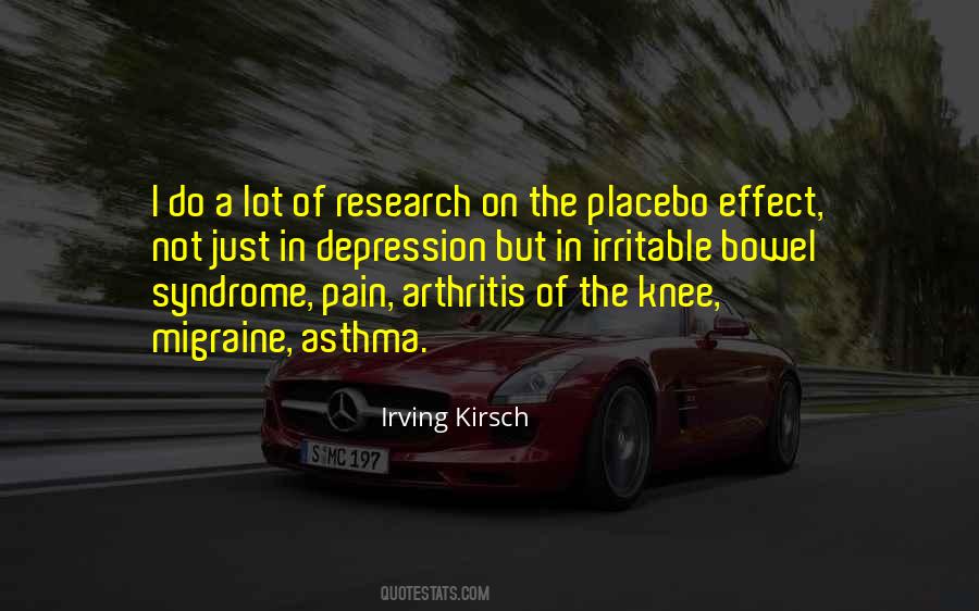 Irving Kirsch Quotes #103652