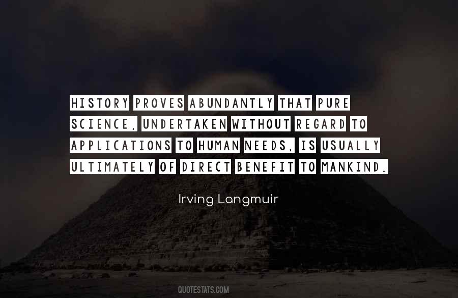 Irving Langmuir Quotes #851469