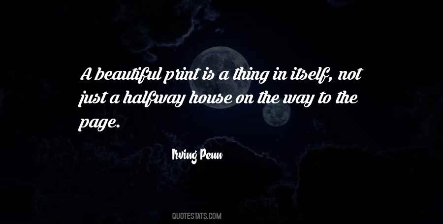 Irving Penn Quotes #61399