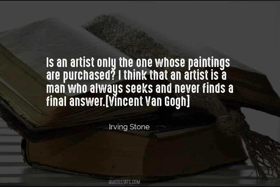 Irving Stone Quotes #1571014