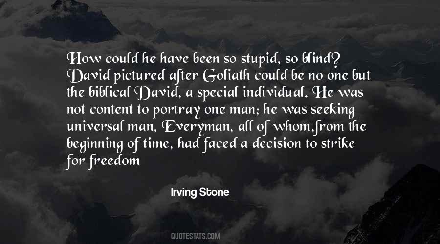 Irving Stone Quotes #1790064