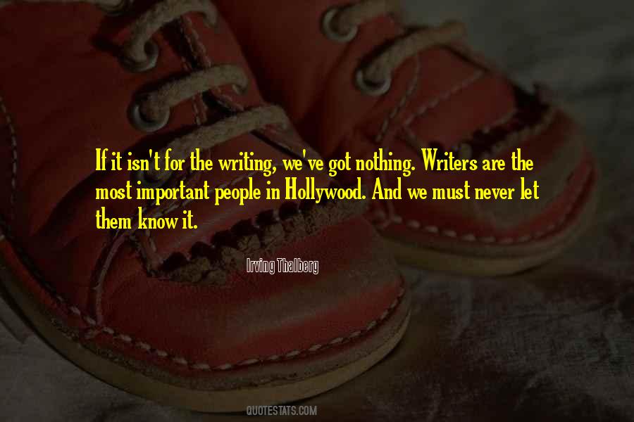 Irving Thalberg Quotes #1685858