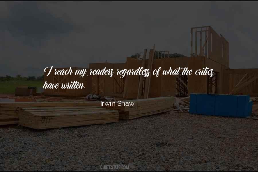 Irwin Shaw Quotes #1448207