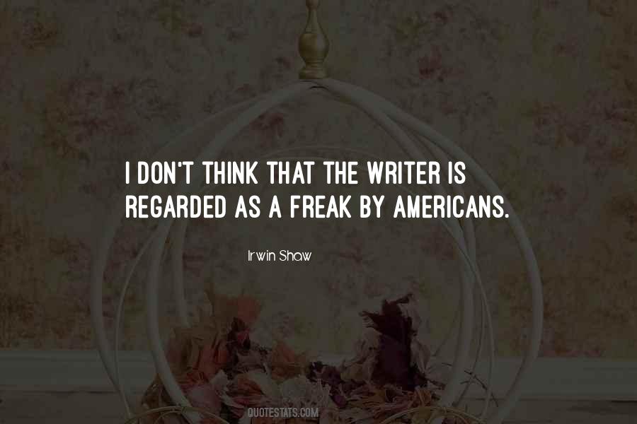 Irwin Shaw Quotes #1477597