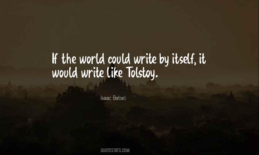 Isaac Babel Quotes #893341