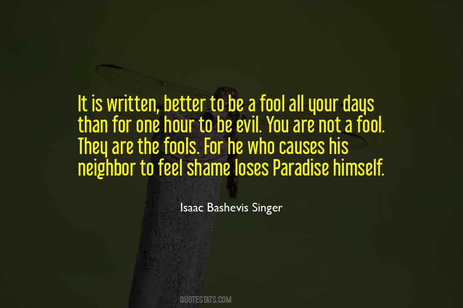 Isaac Bashevis Singer Quotes #1708483