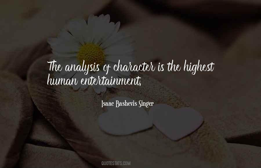 Isaac Bashevis Singer Quotes #360068