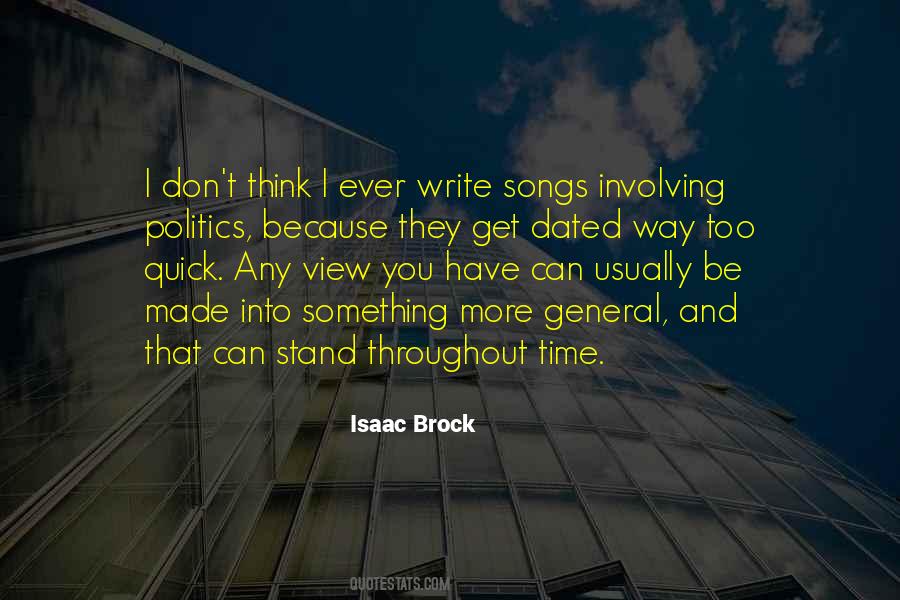 Isaac Brock Quotes #576117