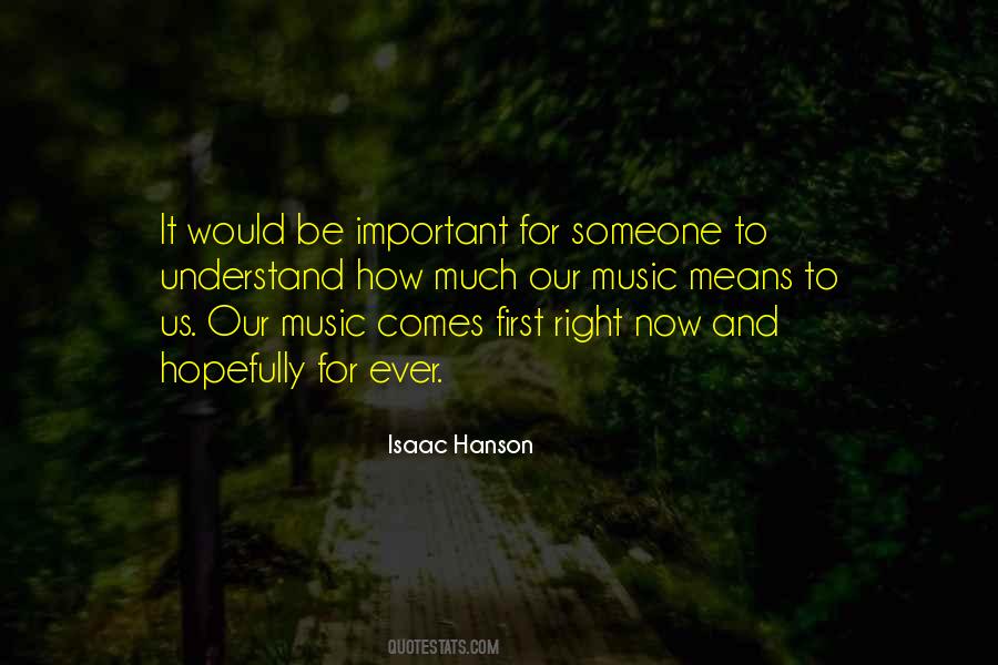 Isaac Hanson Quotes #936978