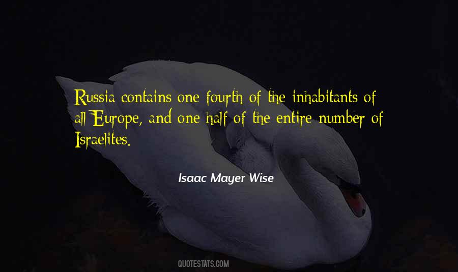 Isaac Mayer Wise Quotes #311005