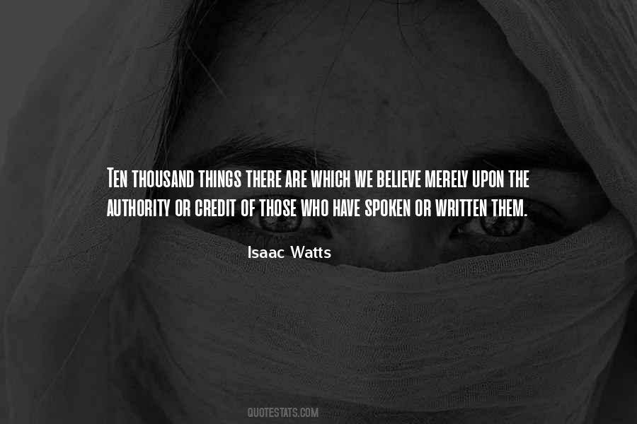 Isaac Watts Quotes #842745