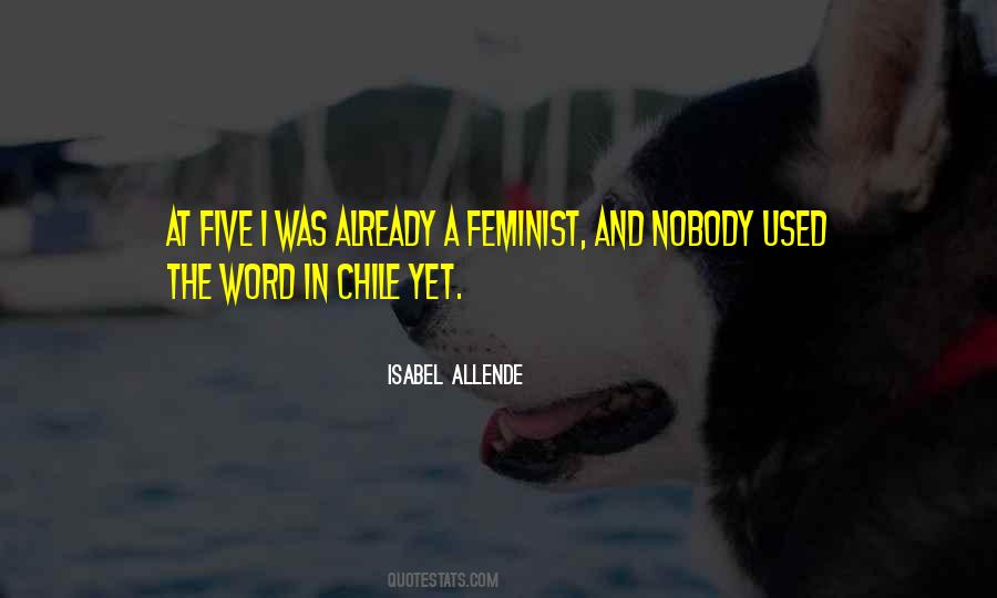 Isabel Allende Quotes #302347