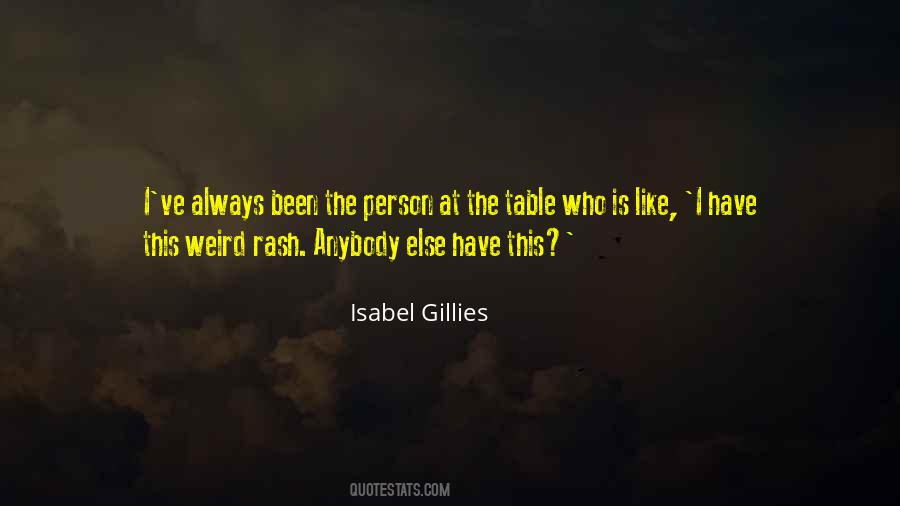 Isabel Gillies Quotes #434924