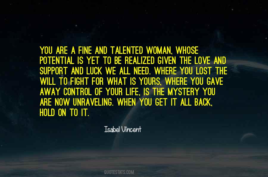 Isabel Vincent Quotes #62778