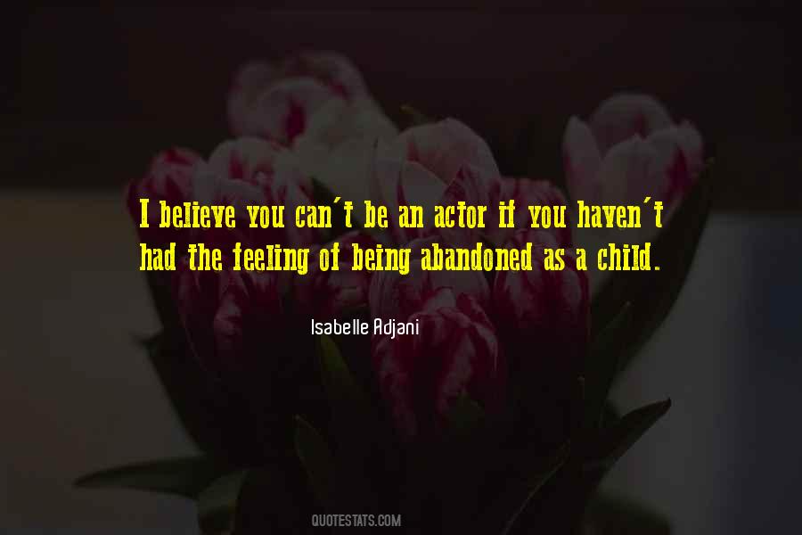 Isabelle Adjani Quotes #683807
