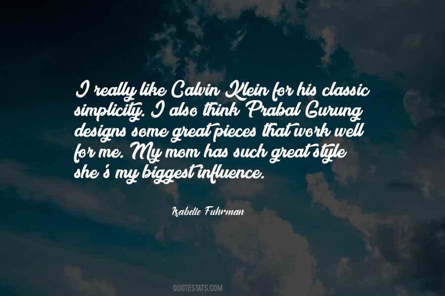 Isabelle Fuhrman Quotes #637518