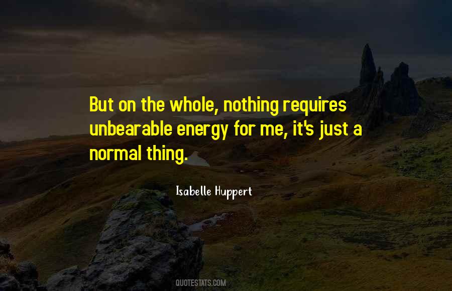 Isabelle Huppert Quotes #1521738